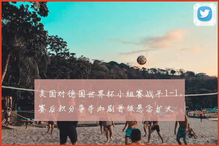 美国对德国世界杯小组赛战平1-1，赛后积分争夺加剧晋级悬念扩大